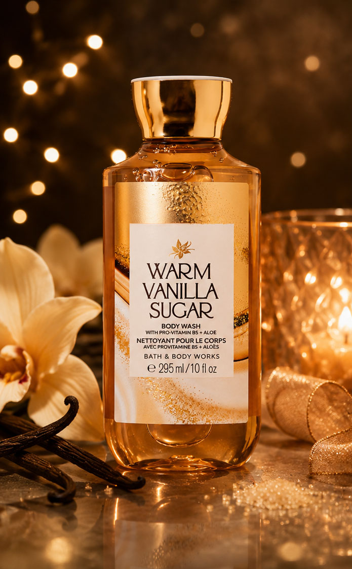 شوینده بدن Warm Vanilla Sugar